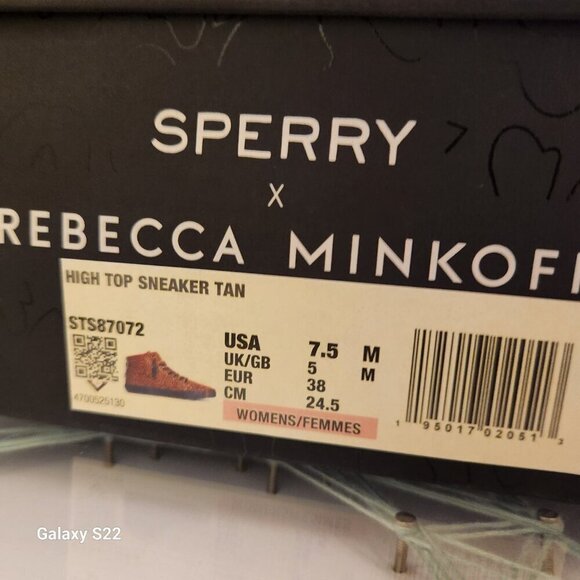 Sperry Women's X Rebecca Minkoff Fashion Boot/High-Tops. Size 7.5. NIB - Picture 12 of 12